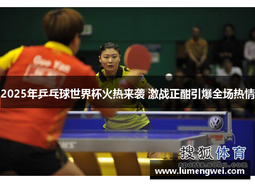 2025年乒乓球世界杯火热来袭 激战正酣引爆全场热情